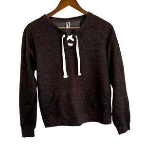 Pennant sportswear charcoal pull over sweatshirt women M